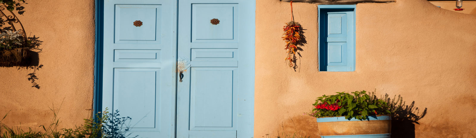 door of house